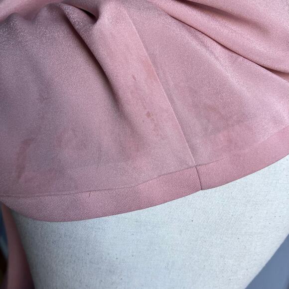 Ted Baker Joele Dress Shift Long Sleeve Rhinestone Cuff Pink Size 1 US Size 4 - Picture 11 of 12